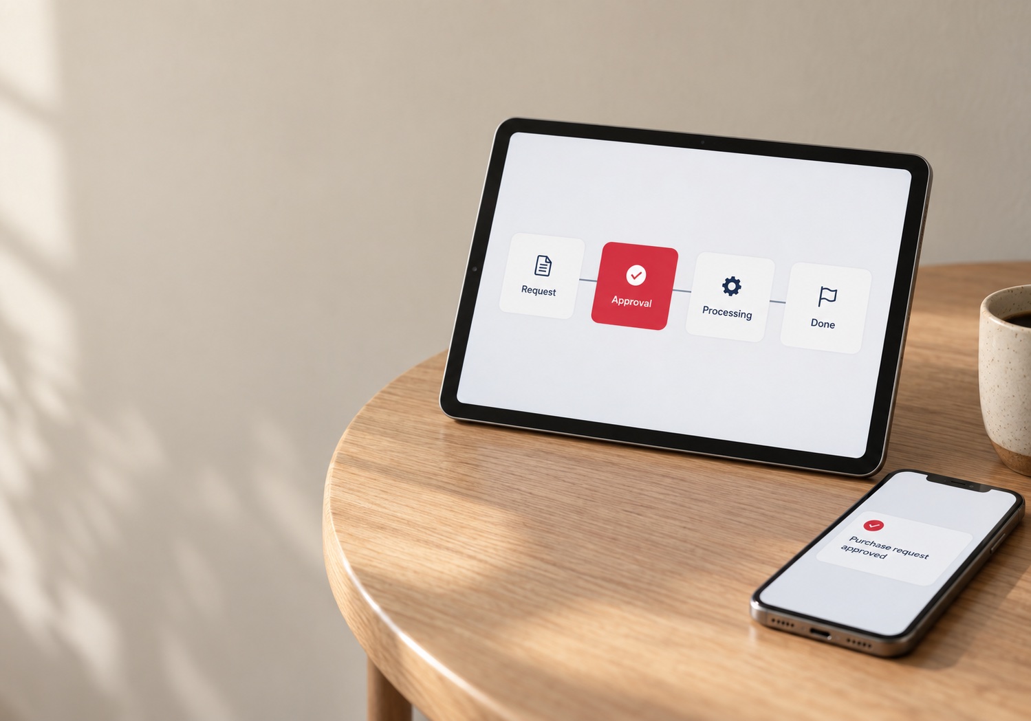 Business Systems — web dashboard and mobile app